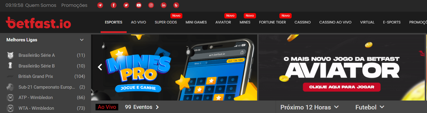 Betfast Dashboard