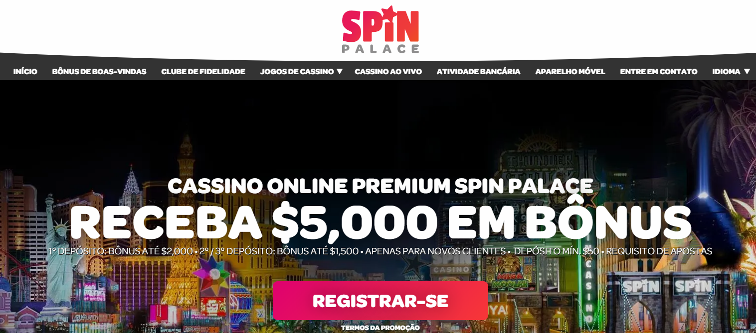 Spin Palace Dashboard